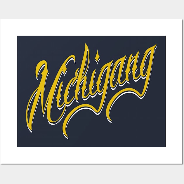 MICHIGANG Wall Art by YourLuckyTee